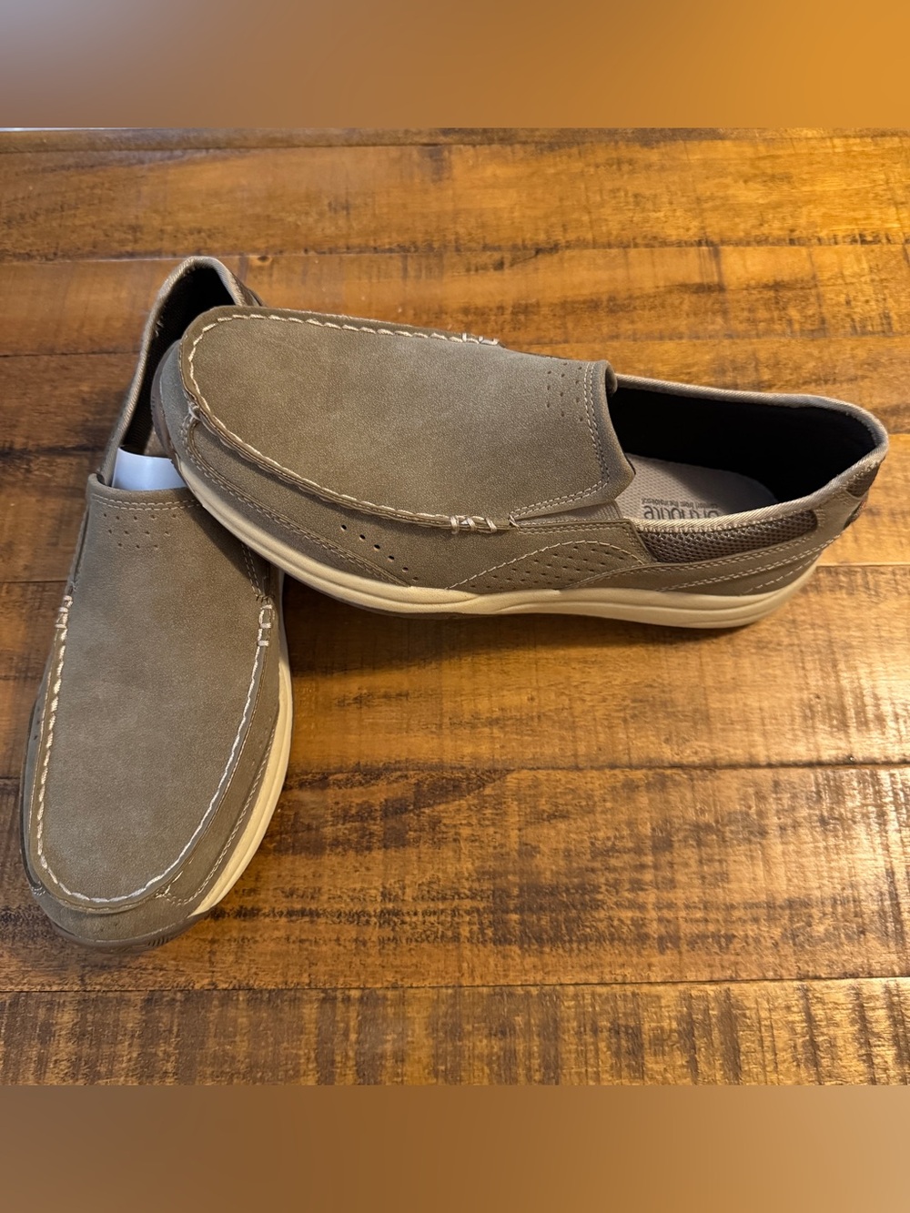 Croft & Barrow Slip-On Casual Loafer in Taupe for Men